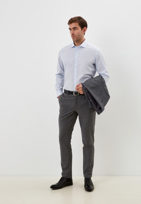 Рубашка Henderson голубой, размер 42, фото 2