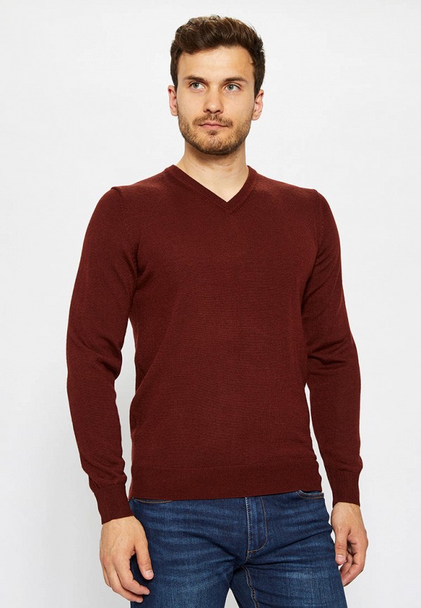 Пуловер Grostyle цвет бордовый 