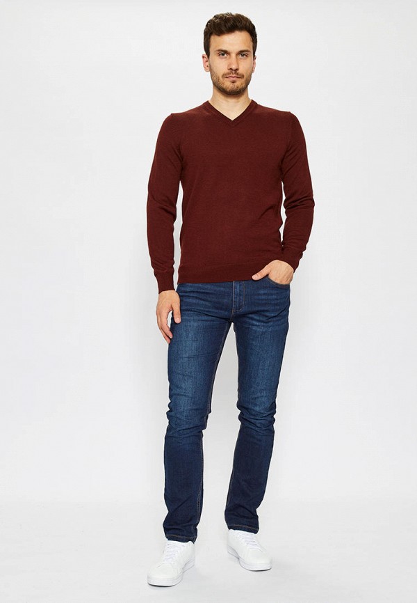 Пуловер Grostyle цвет бордовый  Фото 2