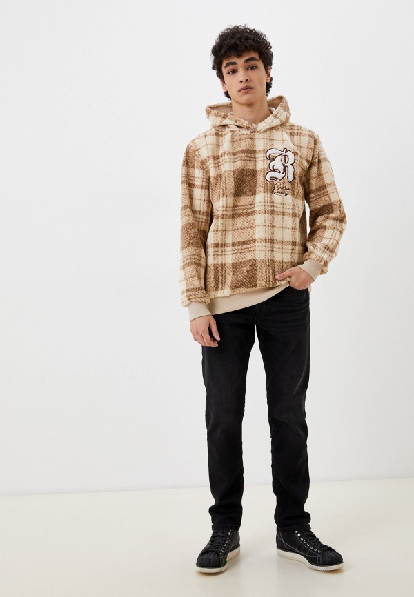 Худи D&F бежевый, размер 46, фото 2