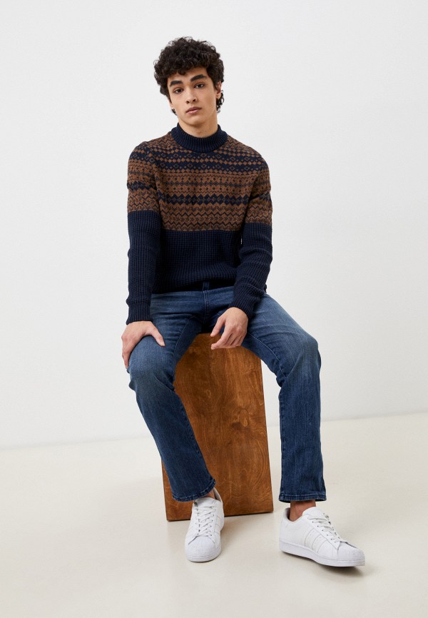 Джемпер D&F синий, размер 52, фото 2