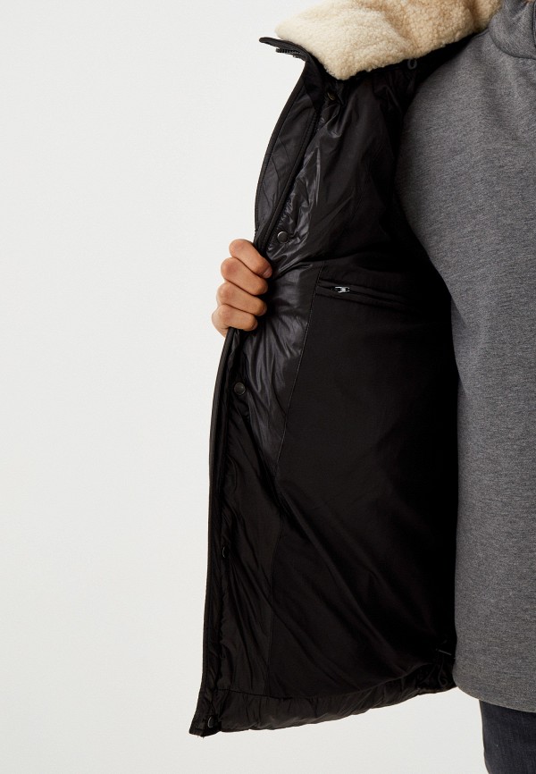 Куртка утепленная Urban Fashion for Men цвет черный  Фото 4