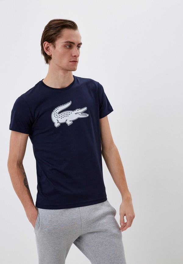 Футболка Lacoste цвет синий 