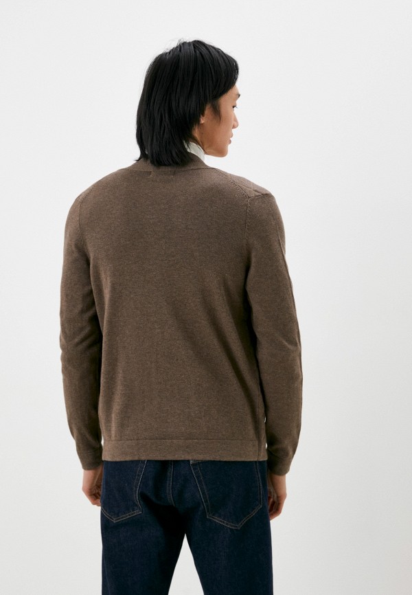 Кардиган Henderson коричневый, размер 48, фото 3