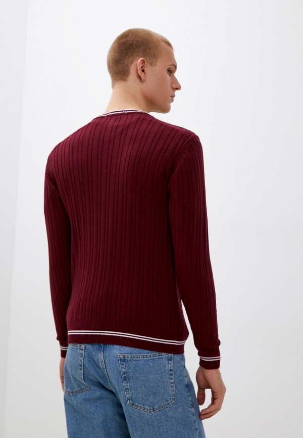Пуловер Fine Joyce цвет бордовый  Фото 3