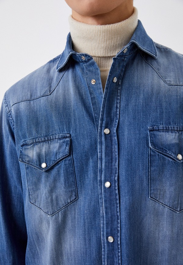 фото Рубашка джинсовая raschini