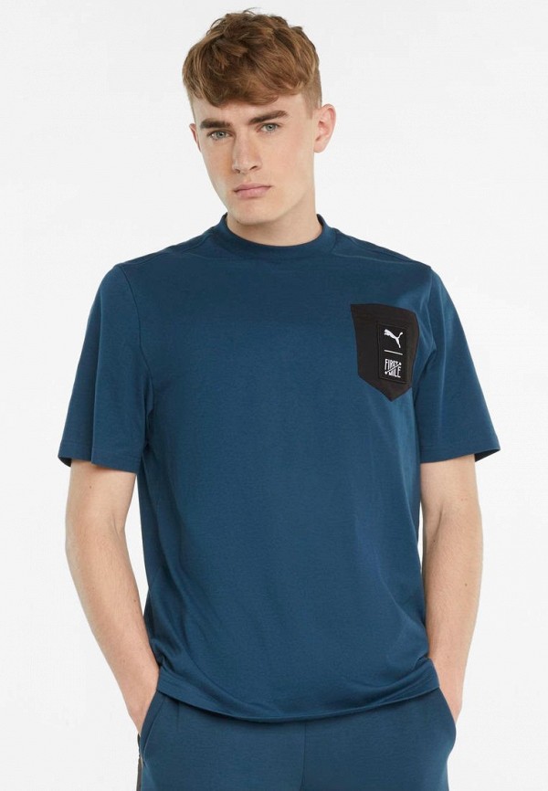 

Футболка PUMA, Синий, First Milе