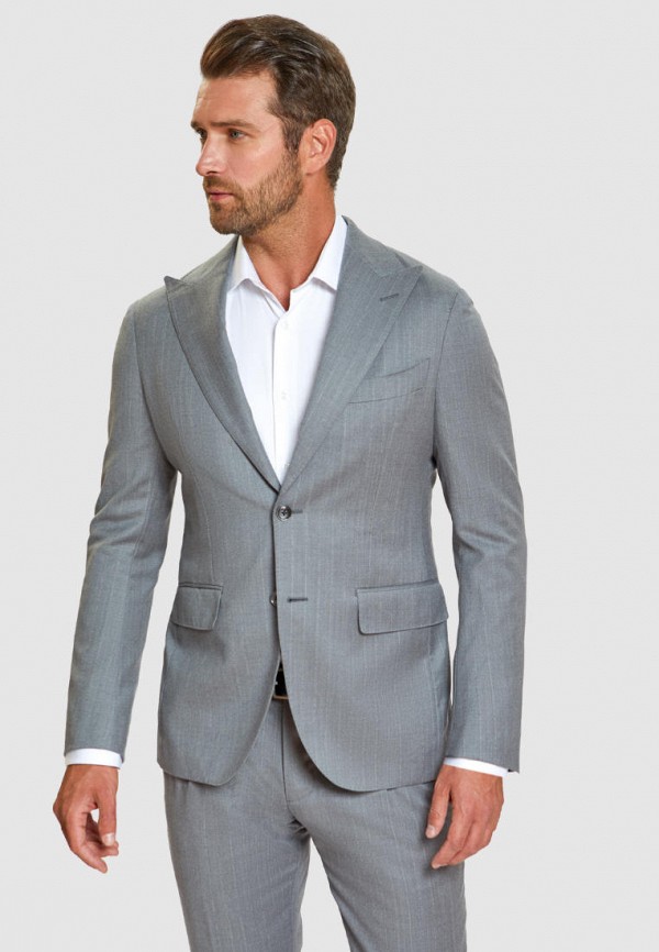 

Пиджак Kanzler, Серый, Slim fit