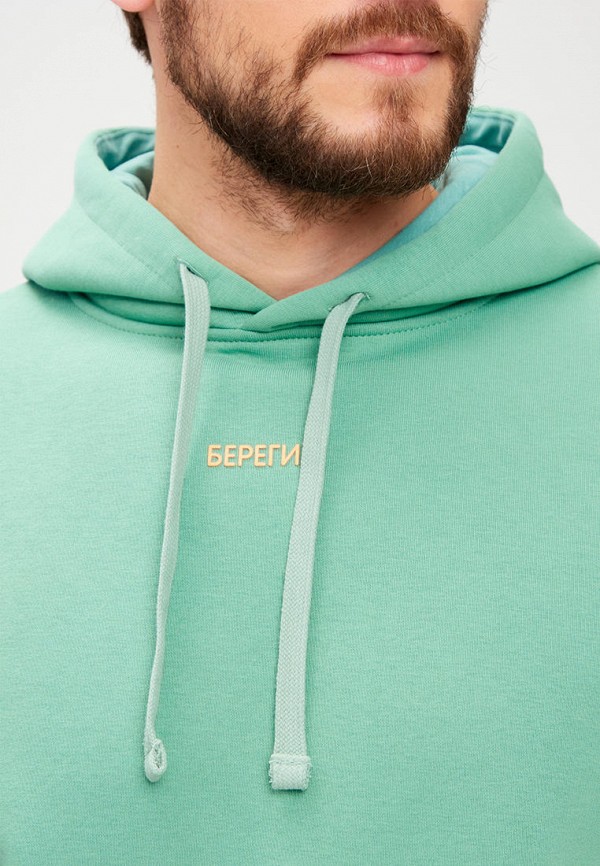 Худи Береги зеленый, размер 52, фото 5