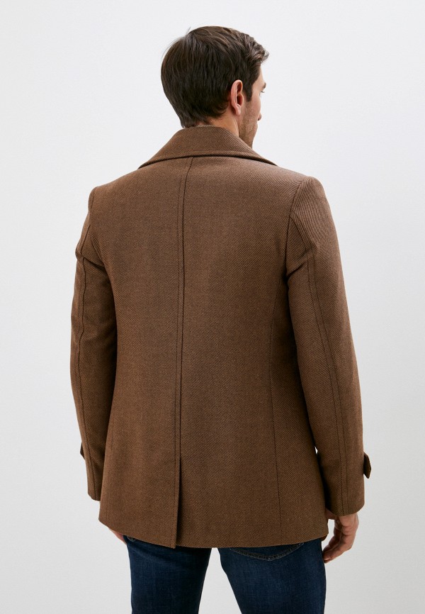 Пальто Bazioni цвет коричневый  Фото 3