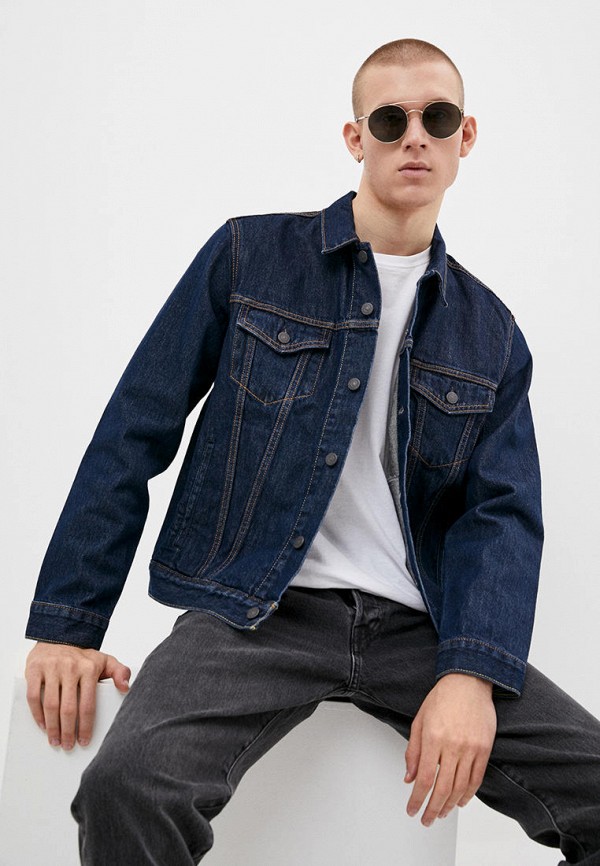 

Куртка джинсовая Levi's®, Синий, THE TRUCKER JACKET ROCKRIDGE