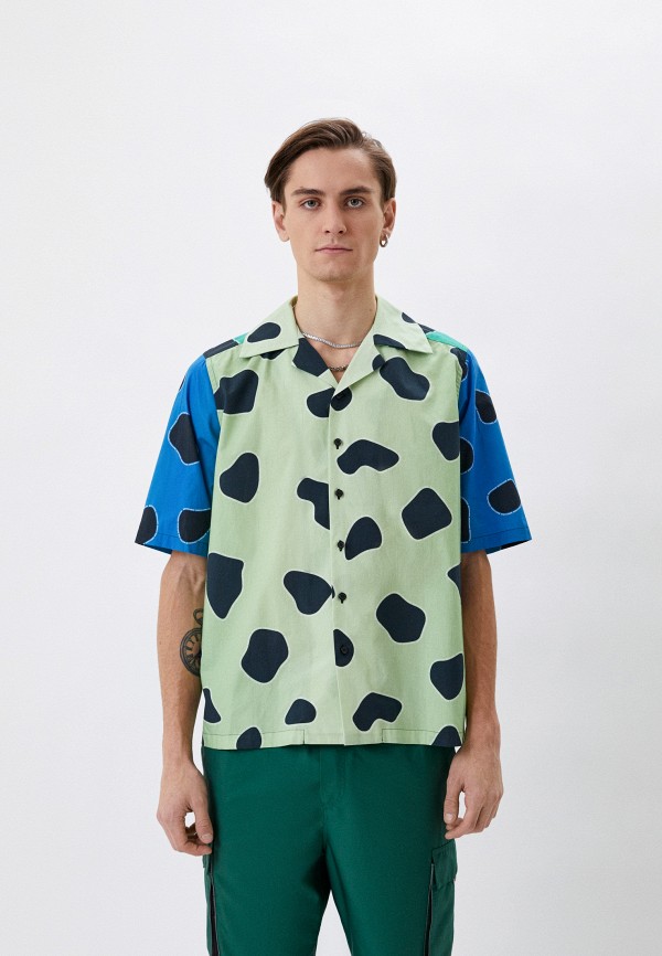 Рубашка Blue Leopard