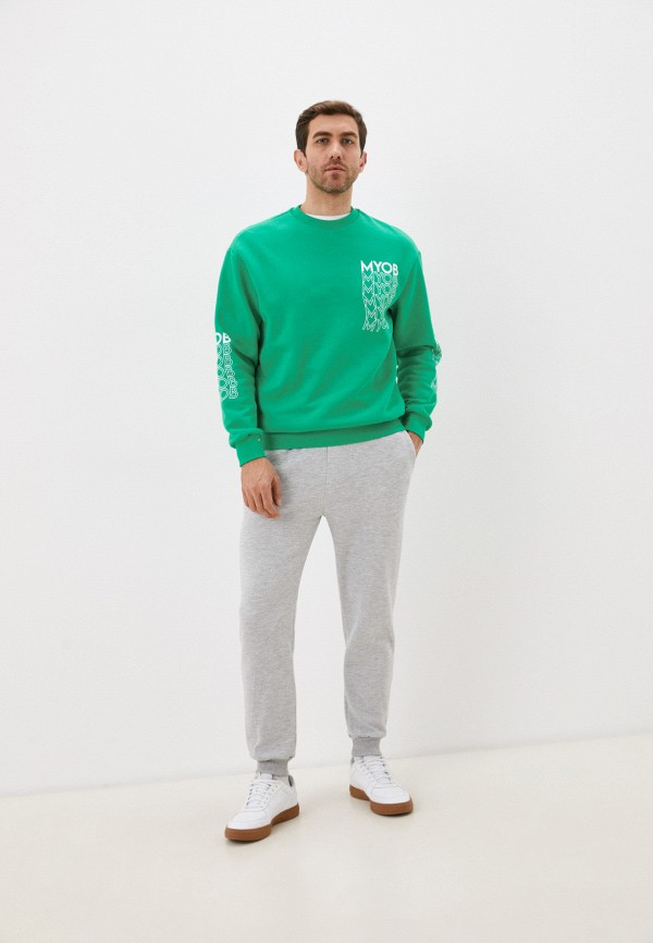 Свитшот Mark Formelle зеленый, размер 46, фото 2