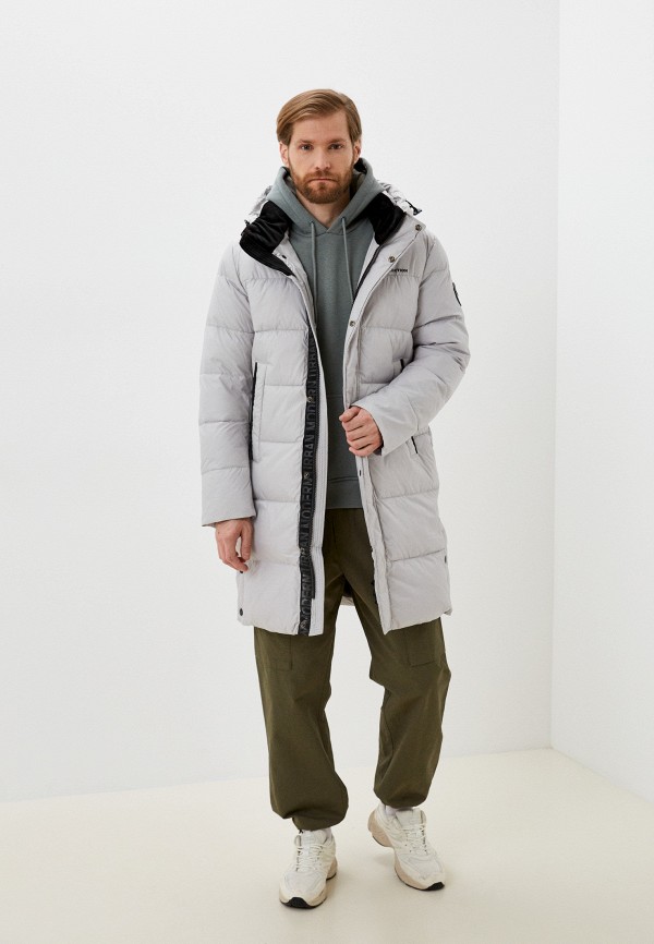 Куртка утепленная Clasna серый, размер 50, фото 2