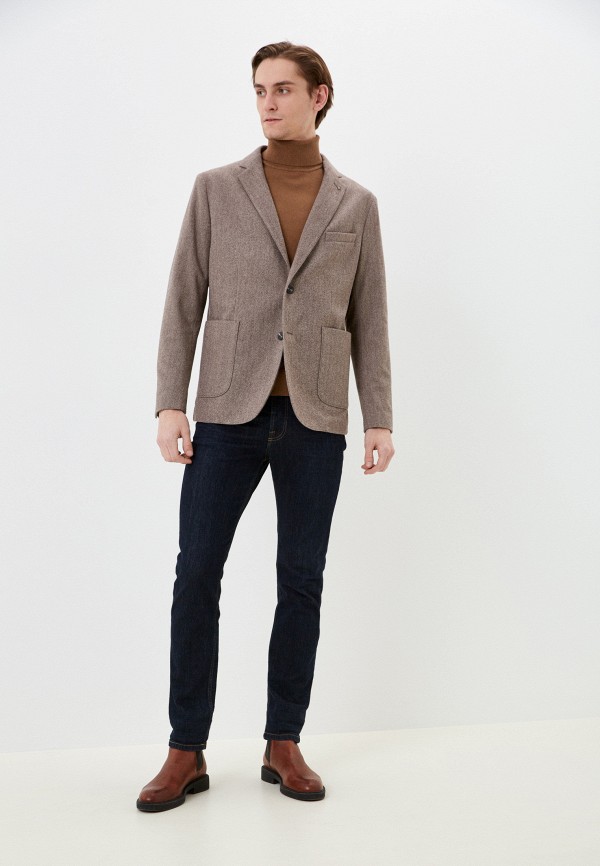 Пиджак Dtmd бежевый, размер 54, фото 2