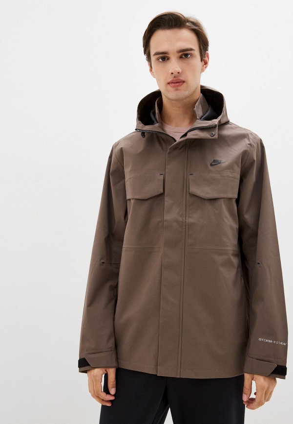 

Куртка спортивная Nike, Коричневый, M NSW SFADV M65 SHELL HD JKT