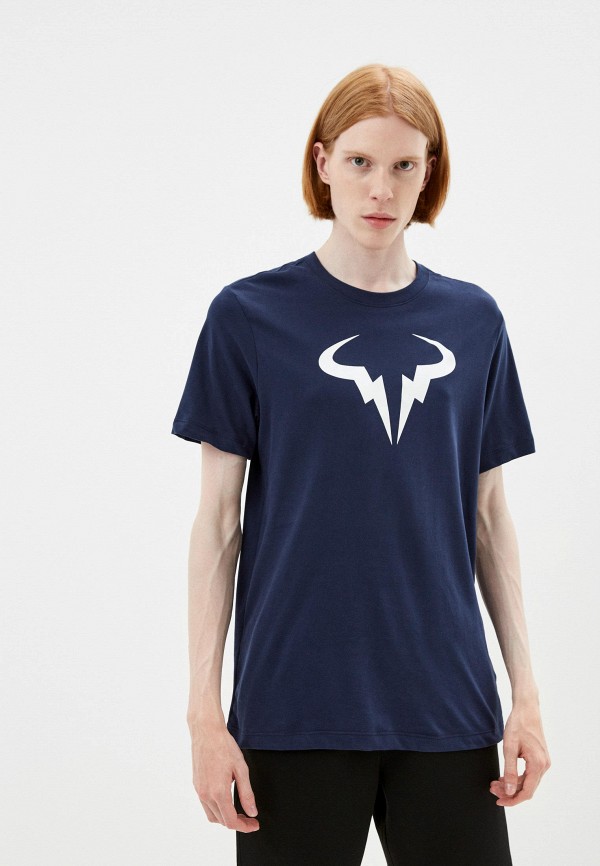 

Футболка спортивная Nike, Синий, M NKCT DF TEE RAFA SSNL