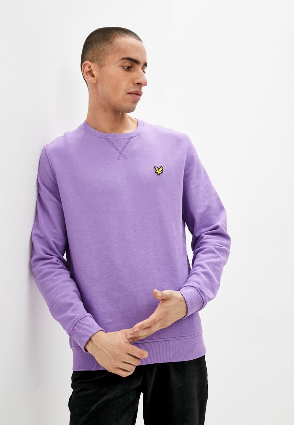 

Свитшот Lyle & Scott, Фиолетовый, Crew Neck Sweatshirt