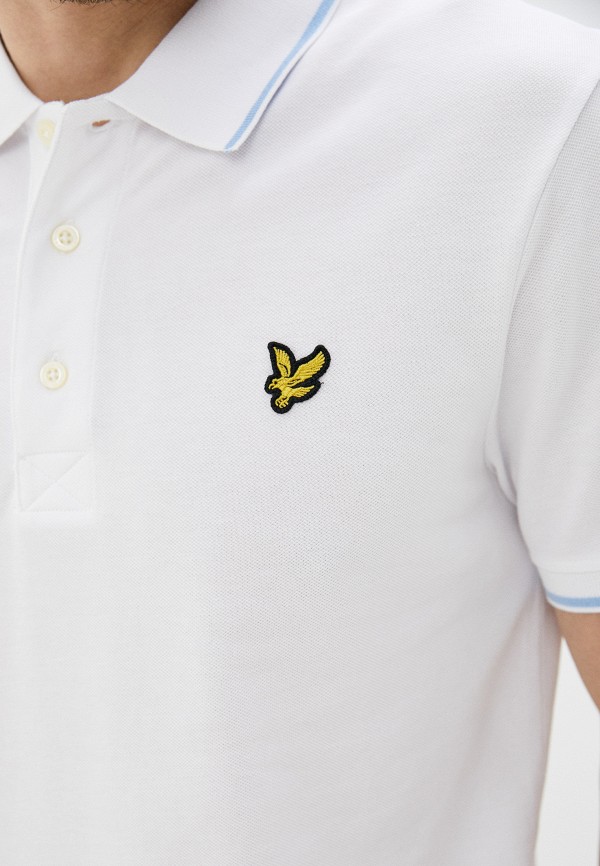 

Поло Lyle & Scott, Белый, Tipped Polo Shirt