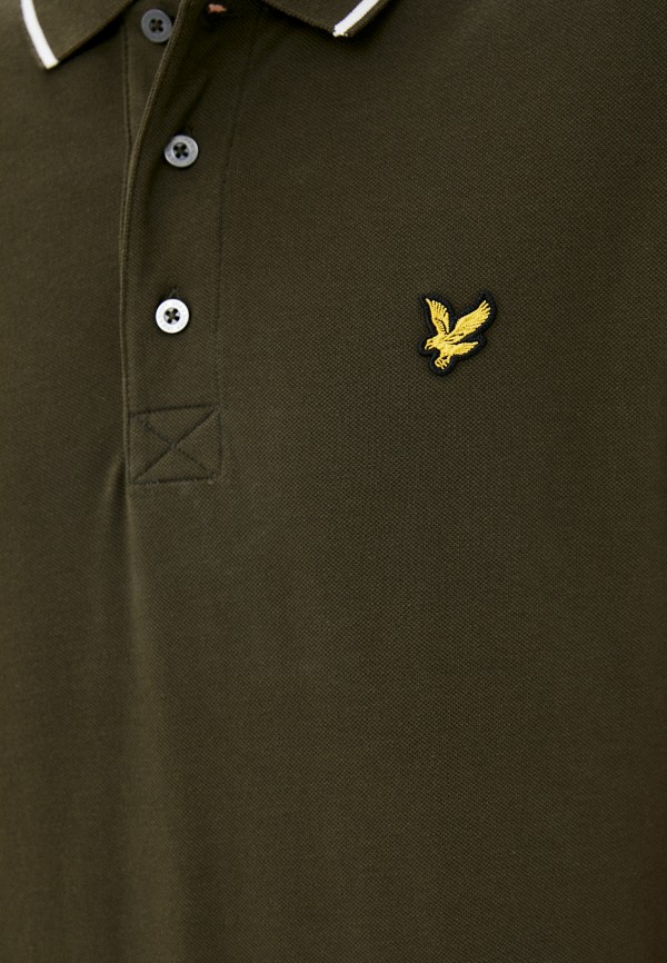 

Поло Lyle & Scott, Хаки, Tipped Polo Shirt