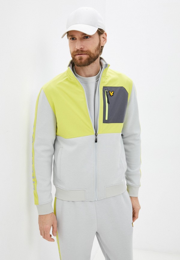 

Олимпийка Lyle & Scott, Серый, Overlay Midlayer with Chest Pocket