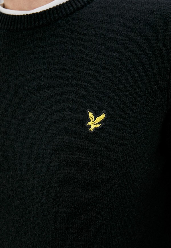 

Джемпер Lyle & Scott, Черный, Crew Neck Lambswool Blend Jumper