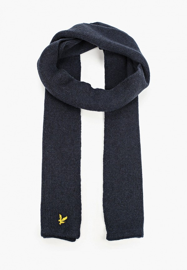 

Шарф Lyle & Scott, Синий, Racked Rib Scarf