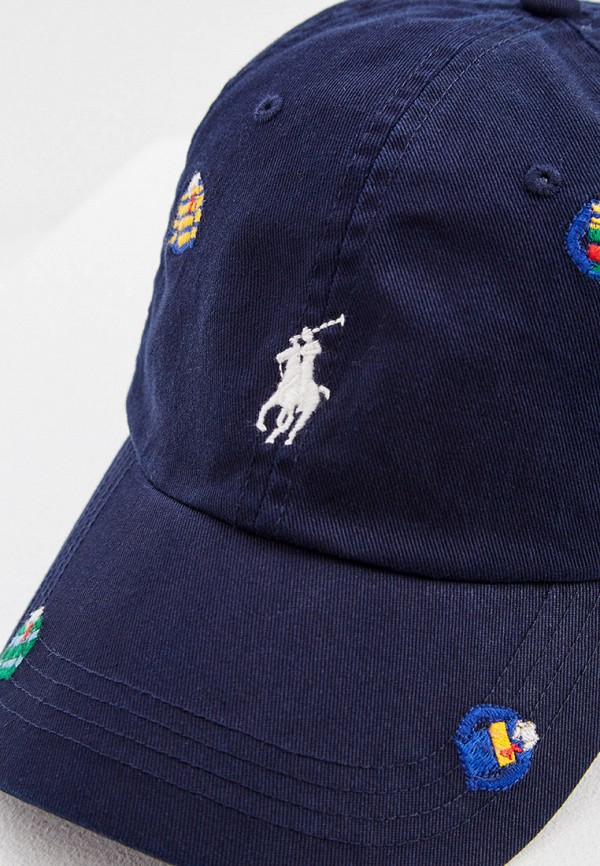 Бейсболка Polo Ralph Lauren цвет синий  Фото 4