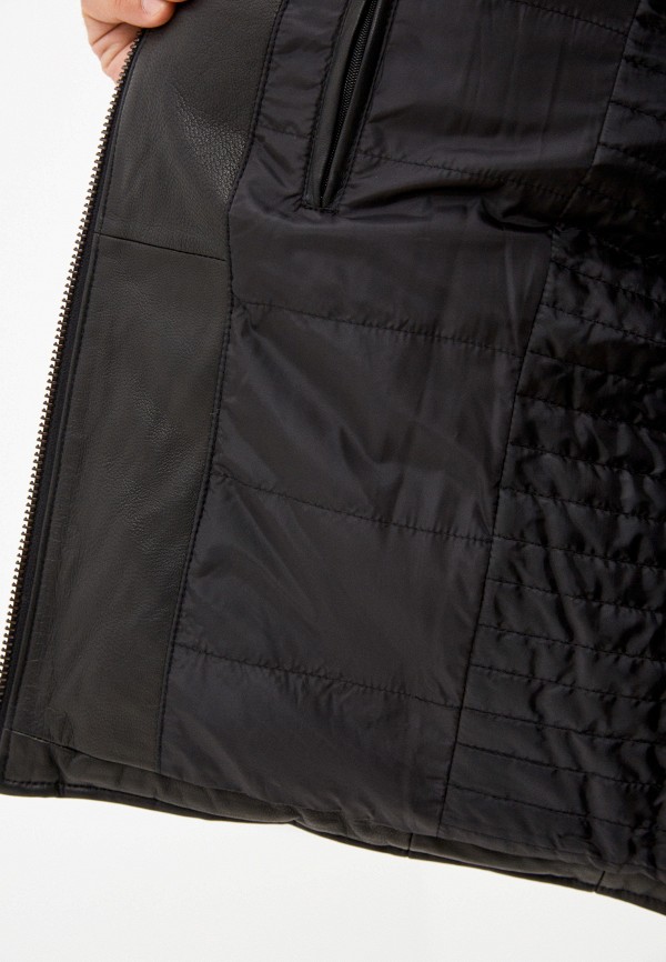 Куртка кожаная Jorg Weber цвет черный  Фото 4
