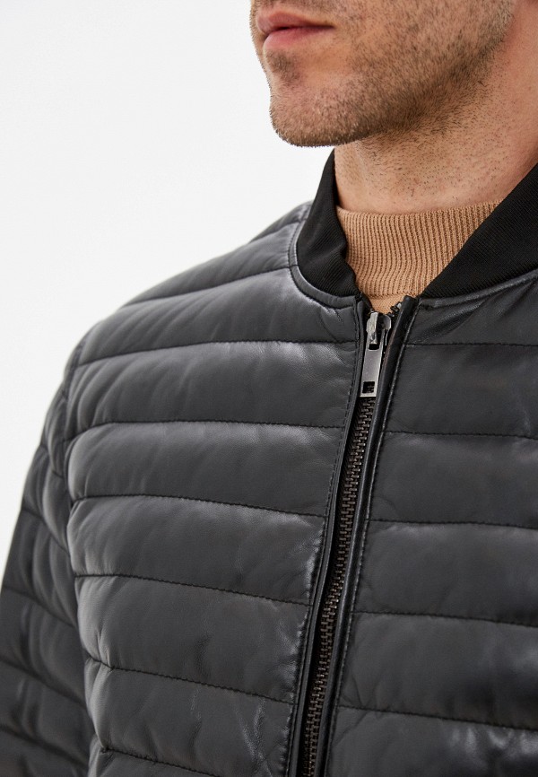 

Куртка кожаная Urban Fashion for Men, Черный