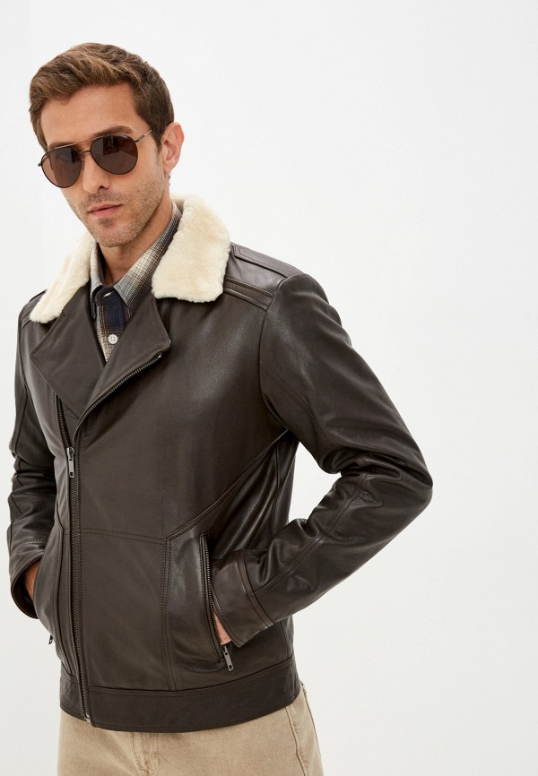 фото Куртка кожаная urban fashion for men