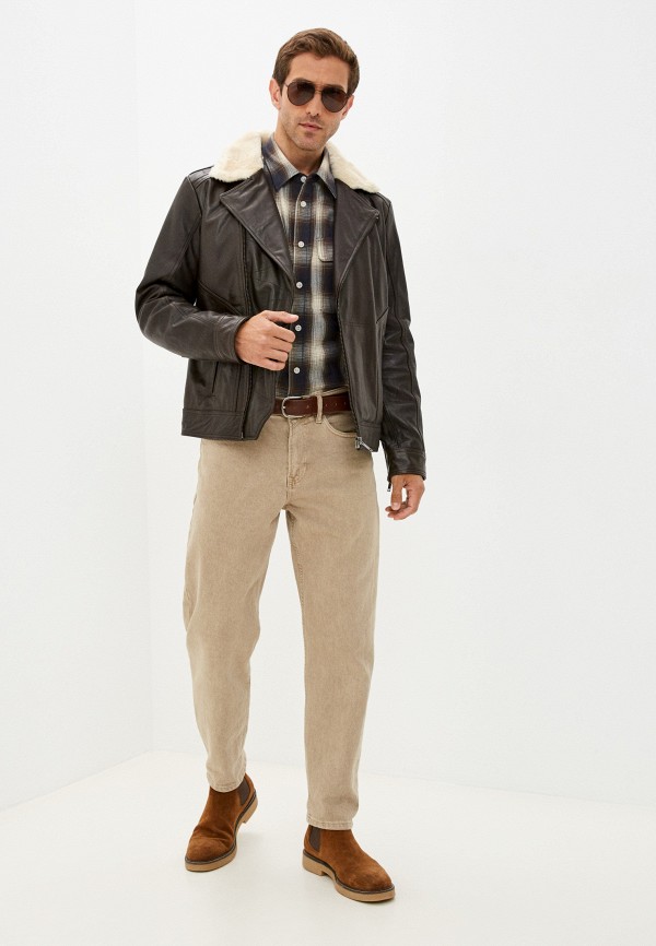 фото Куртка кожаная urban fashion for men