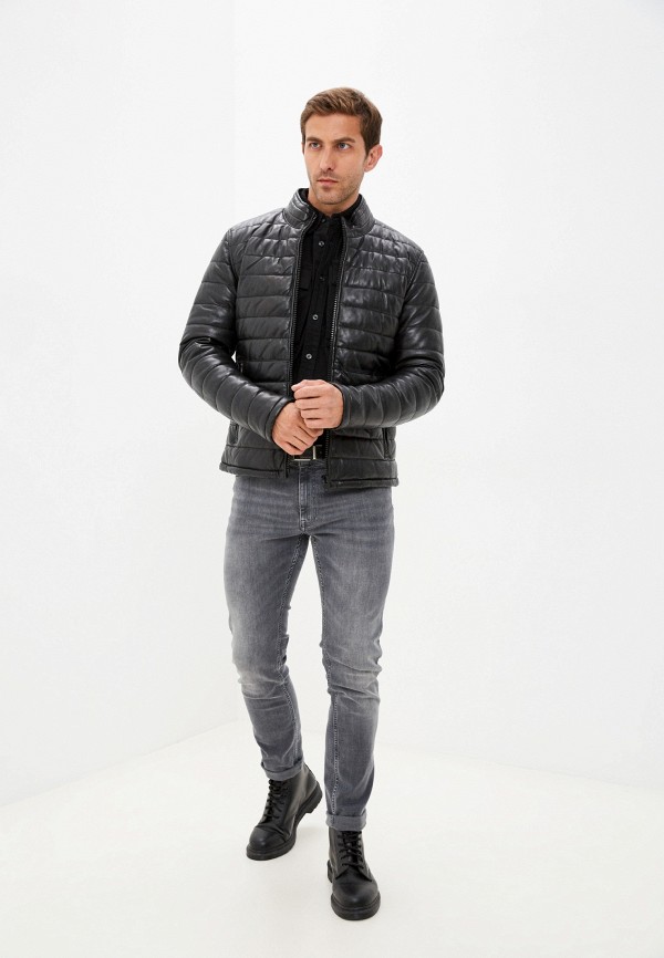 фото Куртка кожаная urban fashion for men