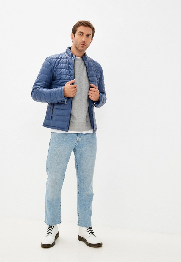 фото Куртка кожаная urban fashion for men