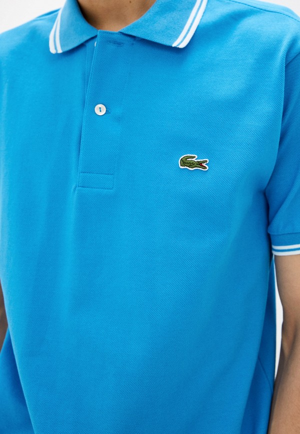 

Поло Lacoste, Голубой