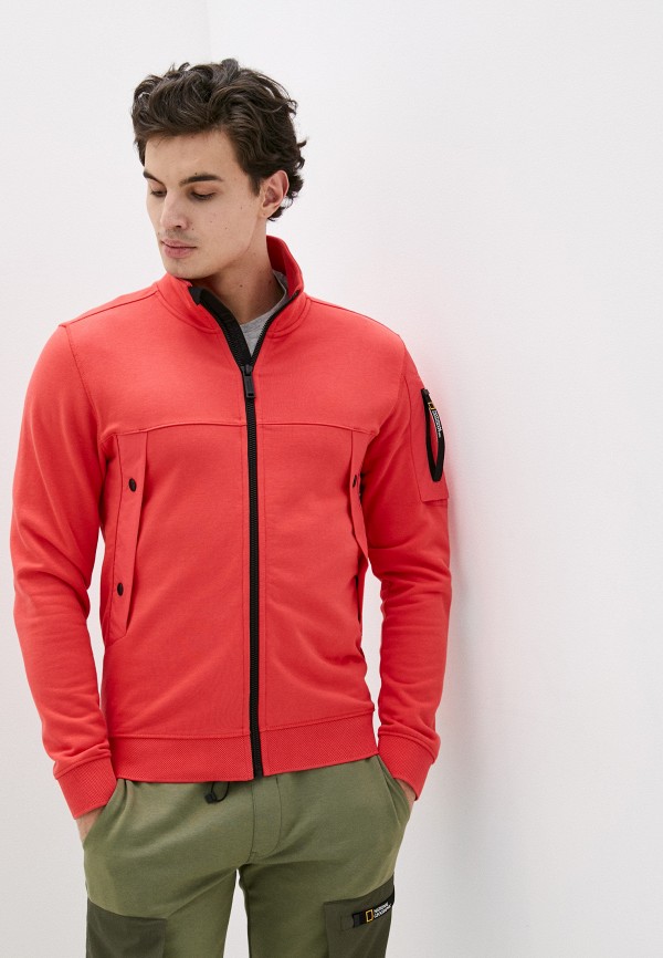 

Олимпийка National Geographic, Красный, HYBRID Zip Jacket Sweat