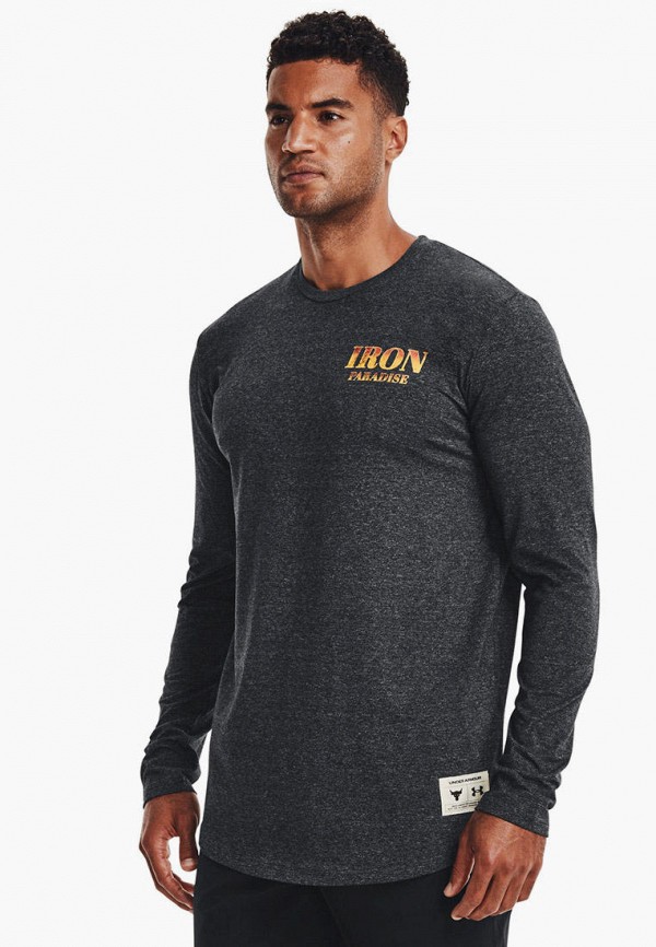 

Лонгслив спортивный Under Armour, Серый, UA Project Rock Outlaw LS