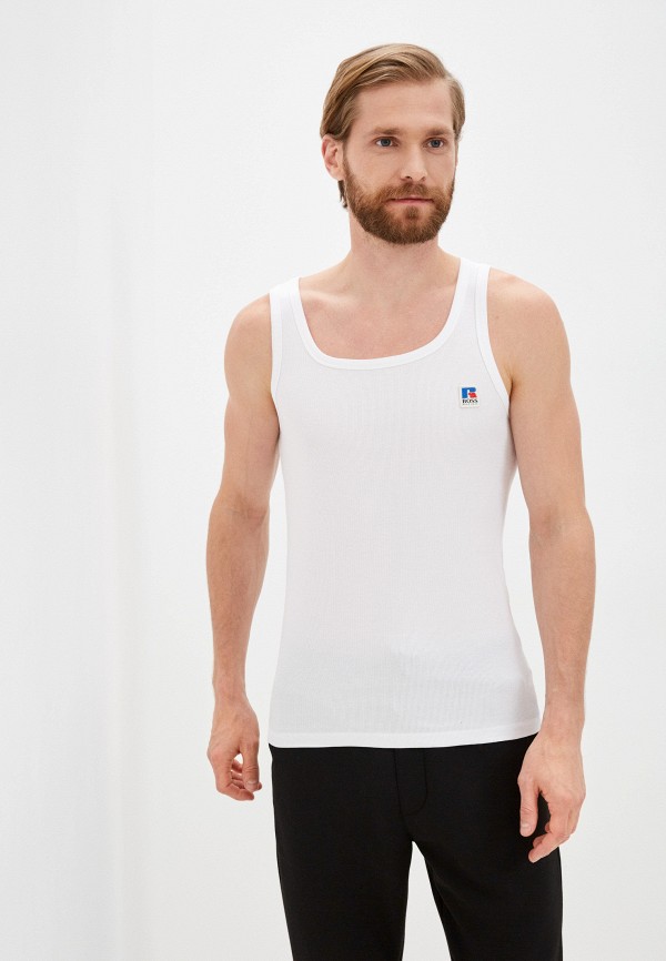 

Майка домашняя Boss, Белый, Tank Top RA 2.0