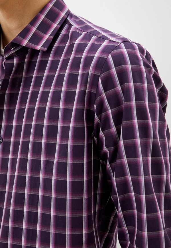 Рубашка Bawer фиолетовый, размер 46, фото 5