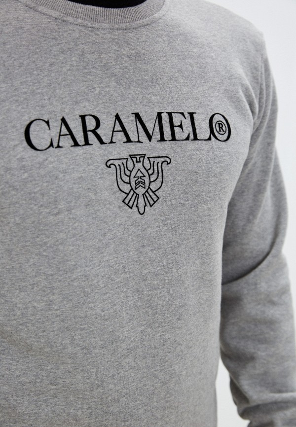 Свитшот Caramelo серый, размер 46, фото 4