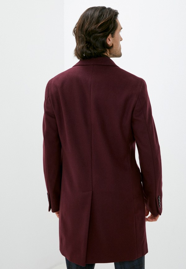 Пальто Venzano цвет бордовый  Фото 3