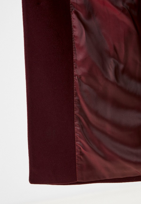 Пальто Venzano цвет бордовый  Фото 4