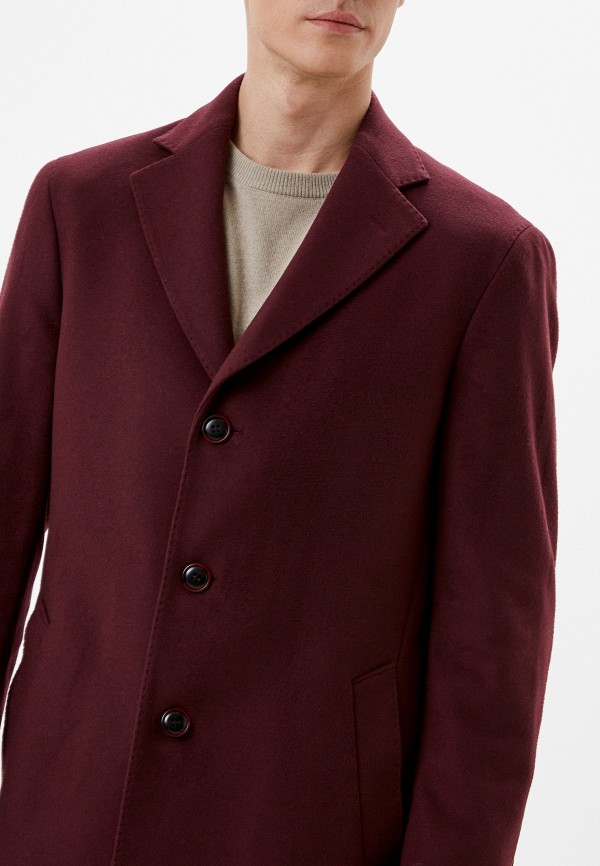 Пальто Venzano цвет бордовый  Фото 5