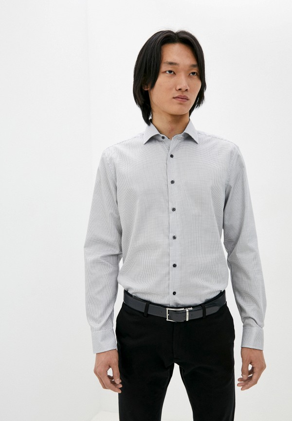 

Рубашка Eterna, Серый, Slim-fit