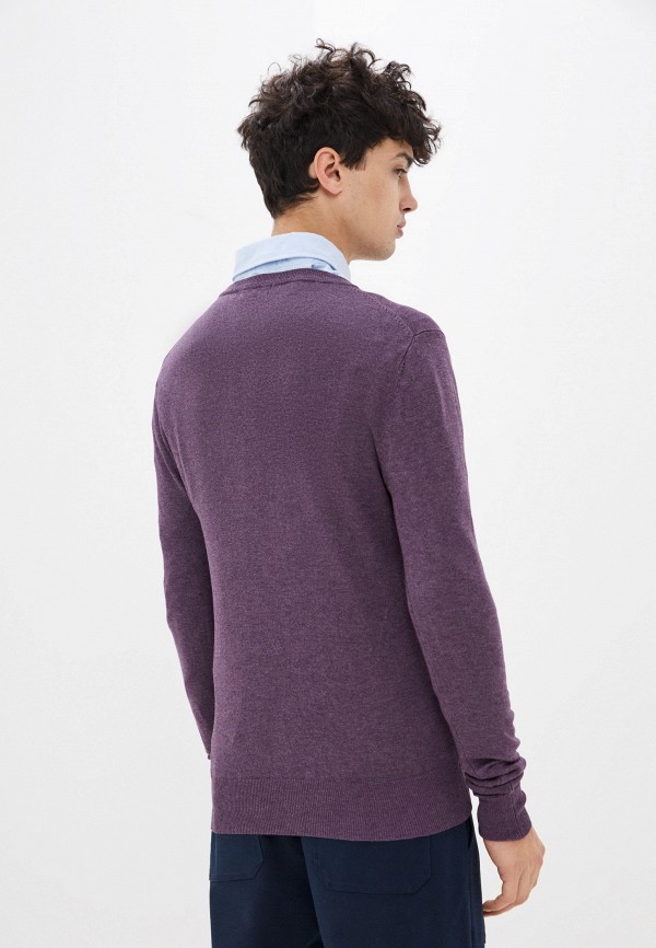 Пуловер Al Franco цвет фиолетовый  Фото 3