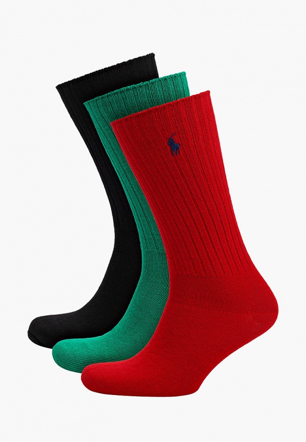 

Носки 3 пары Polo Ralph Lauren, Разноцветный