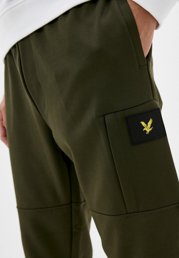 Брюки спортивные Lyle & Scott цвет хаки  Фото 4