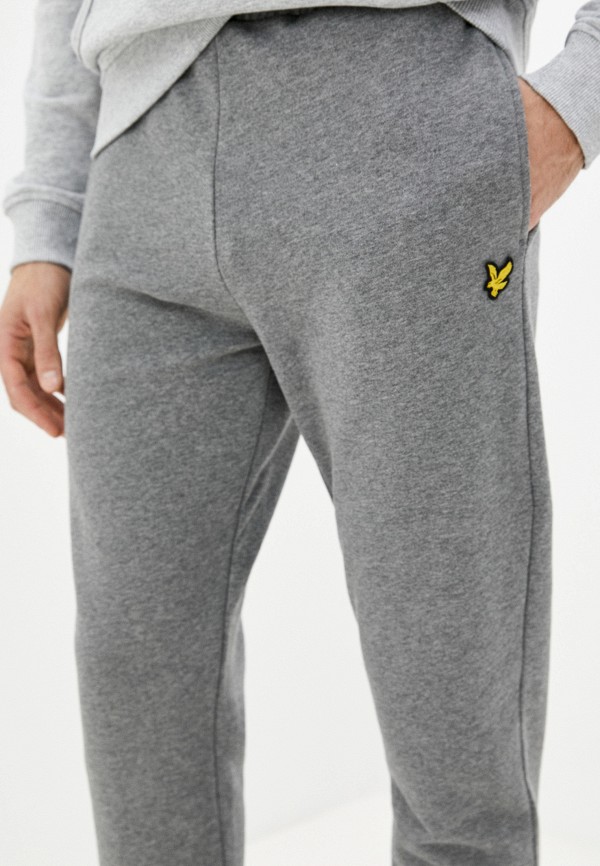 Брюки спортивные Lyle & Scott цвет серый  Фото 4