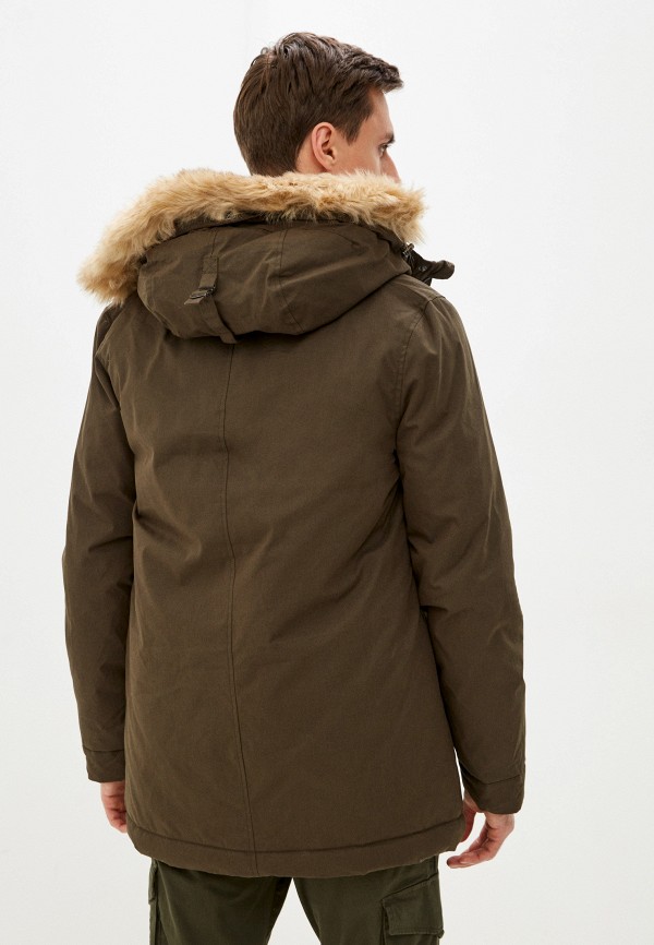 

Парка Lyle & Scott, Хаки, Winter Weight Micro Fleece Lined Parka