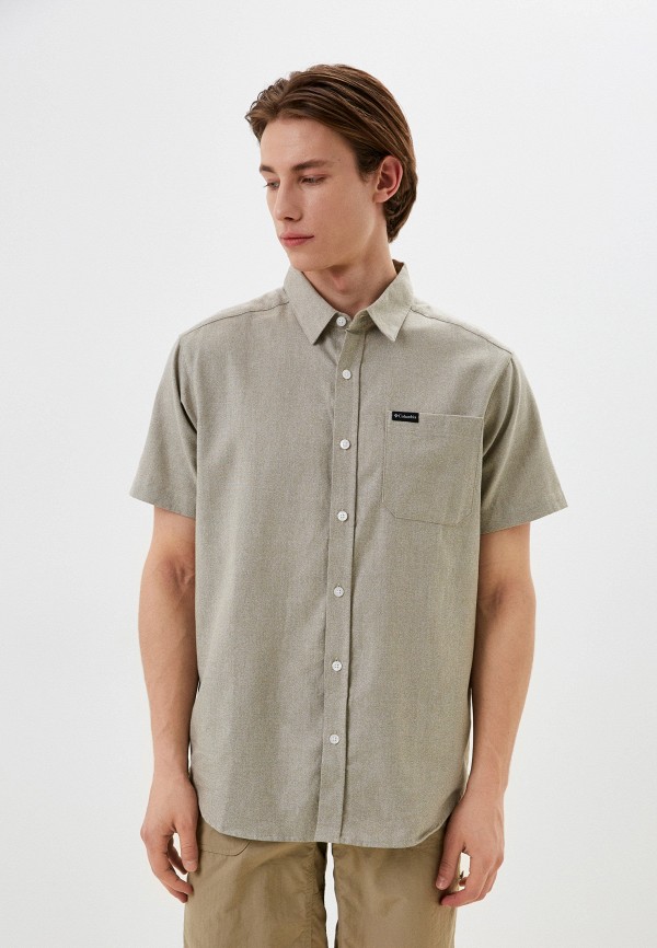 

Рубашка Columbia, Бежевый, Rapid Rivers™ Novelty Short Sleeve